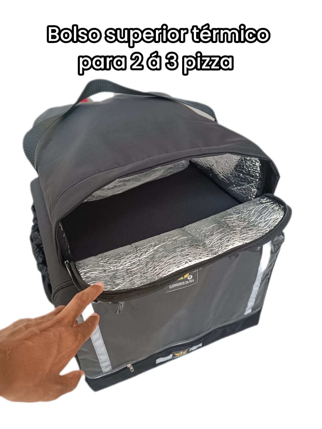 ISOBAG PARA PIZZA 40 CM Guerreiros Da Rua Mochilas