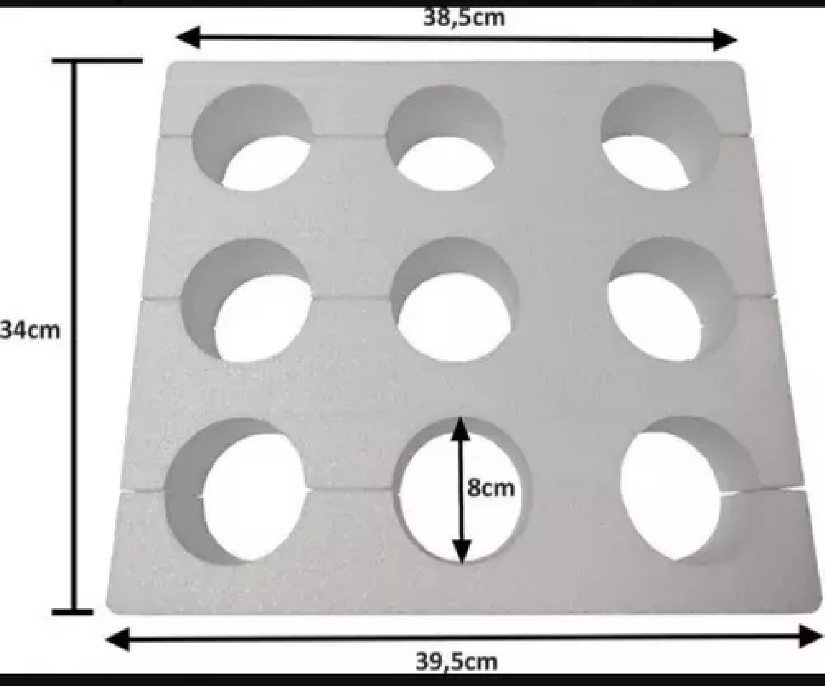 Egg Shipping Foam Kit