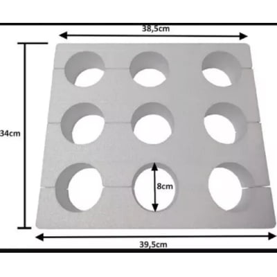 Egg Shipping Foam Kit