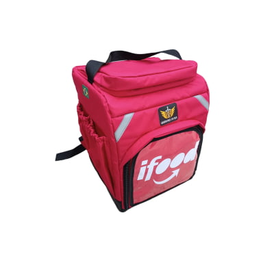 Bag Mochila 39 cm Ifood Vermelha