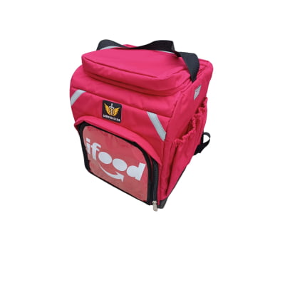 Bag Mochila 39 cm Ifood Vermelha